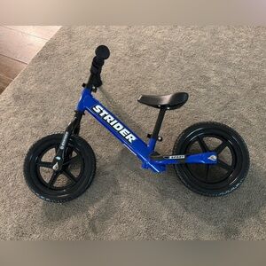 Strider 12 Inch Blue Balance Bike